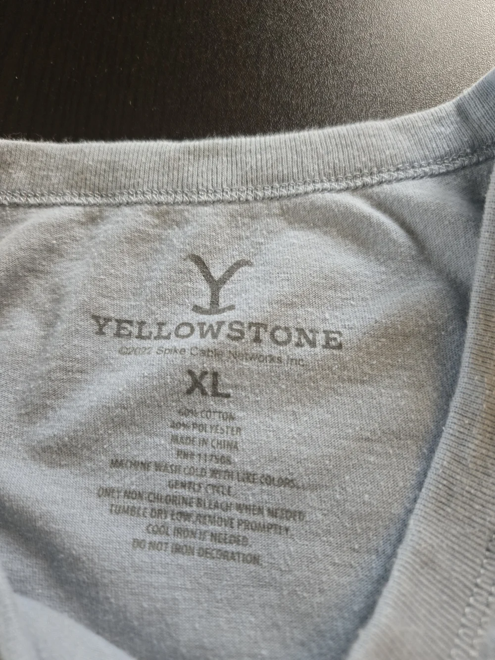 Yellowstone Dutton Ranch Light Blue Graphic Tee